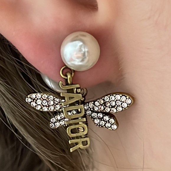 Dior Jewelry - DIOR earrings crystals authentic
